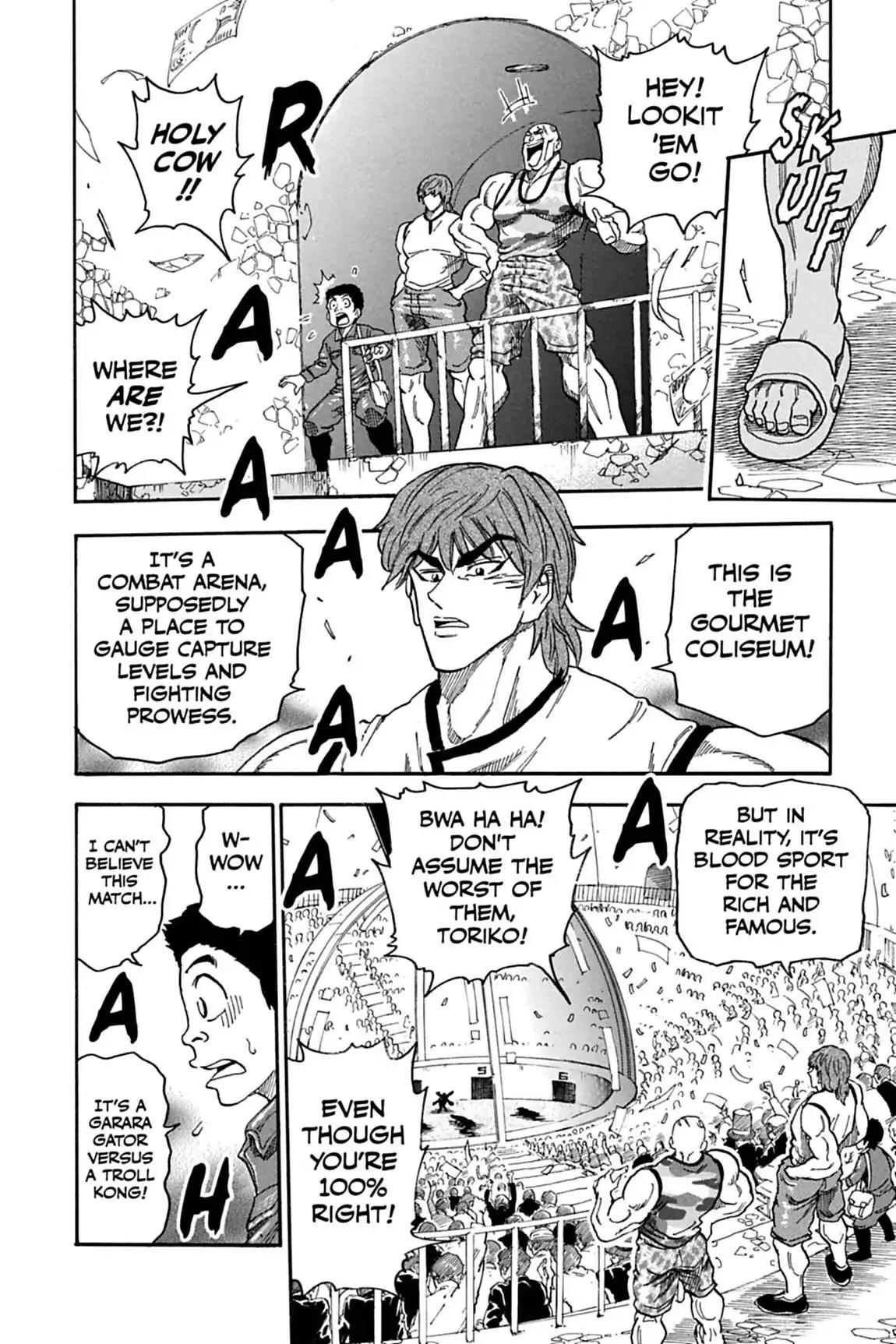 Toriko Chapter 21 page 3 - Chapter 21: Vol.3 Gourmet 21: Gourmet Coliseum!!