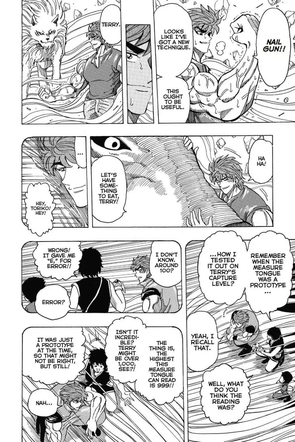 Toriko Chapter 210 page 11 - Chapter 210: Vol.24 Gourmet 210: Nail Gun!!