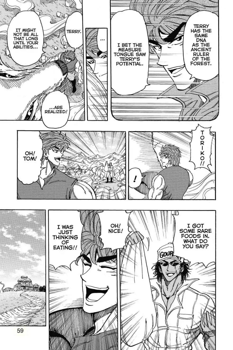 Toriko Chapter 210 page 12 - Chapter 210: Vol.24 Gourmet 210: Nail Gun!!