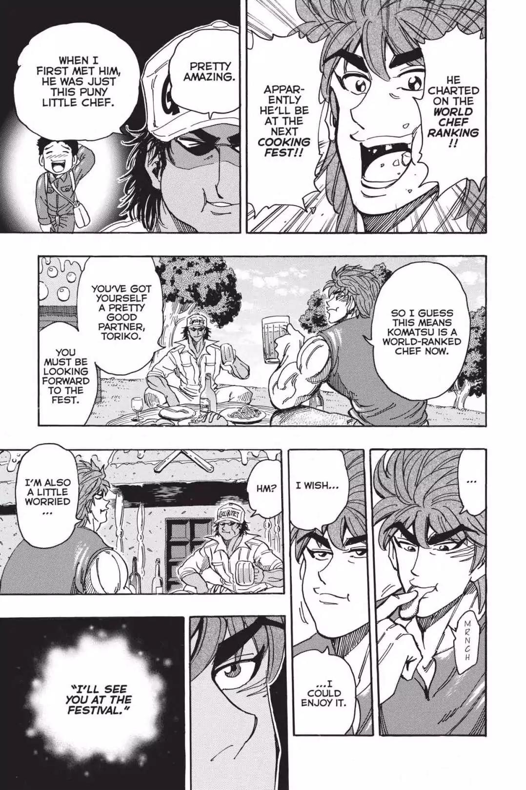 Toriko Chapter 210 page 14 - Chapter 210: Vol.24 Gourmet 210: Nail Gun!!