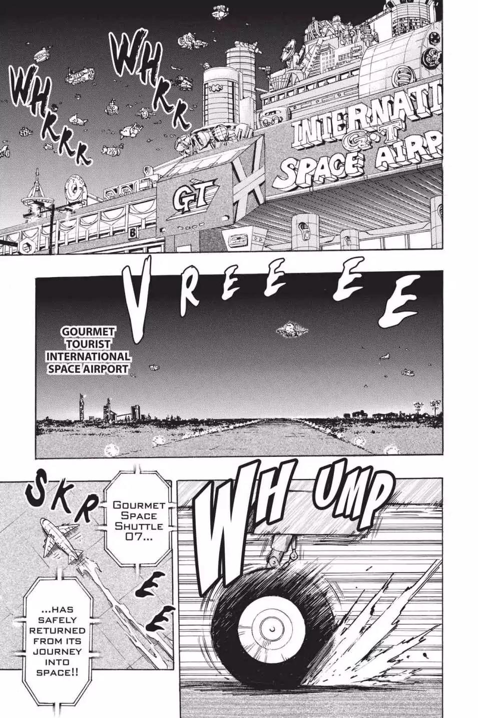 Toriko Chapter 210 page 3 - Chapter 210: Vol.24 Gourmet 210: Nail Gun!!