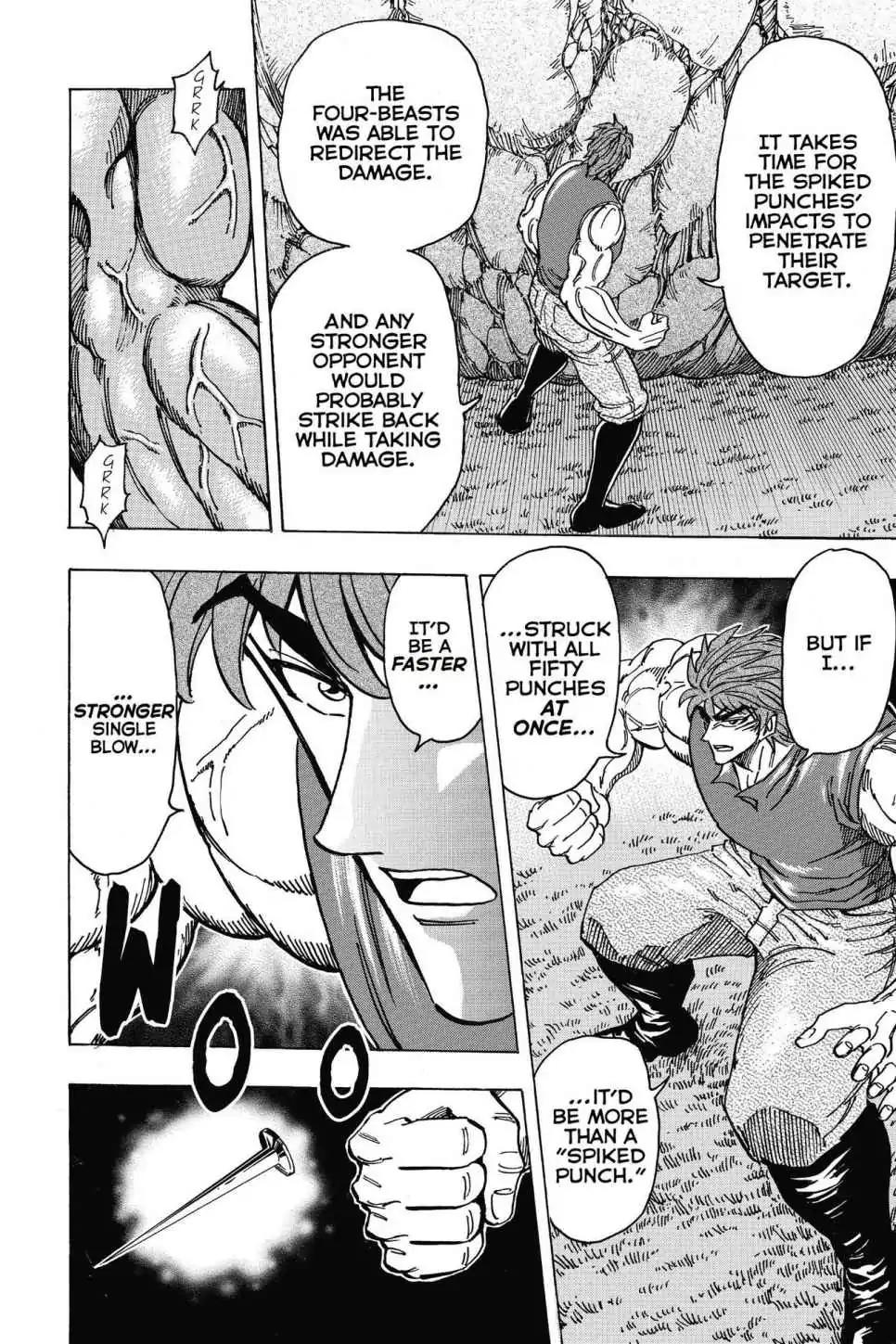 Toriko Chapter 210 page 7 - Chapter 210: Vol.24 Gourmet 210: Nail Gun!!