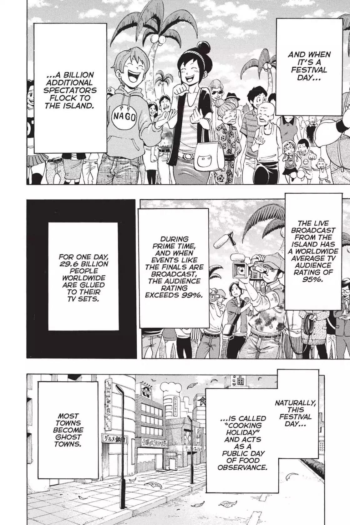 Toriko Chapter 211 page 7 - Chapter 211: Vol.24 Gourmet 211: Cooking Festival Kickoff!!