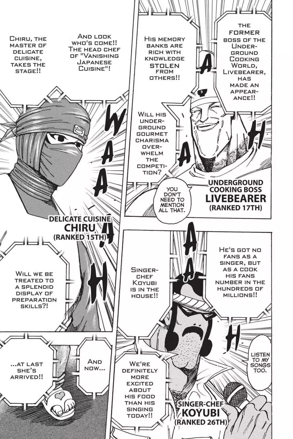 Toriko Chapter 212 page 14 - Chapter 212: Vol.24 Gourmet 212: Enter the Contenders!!
