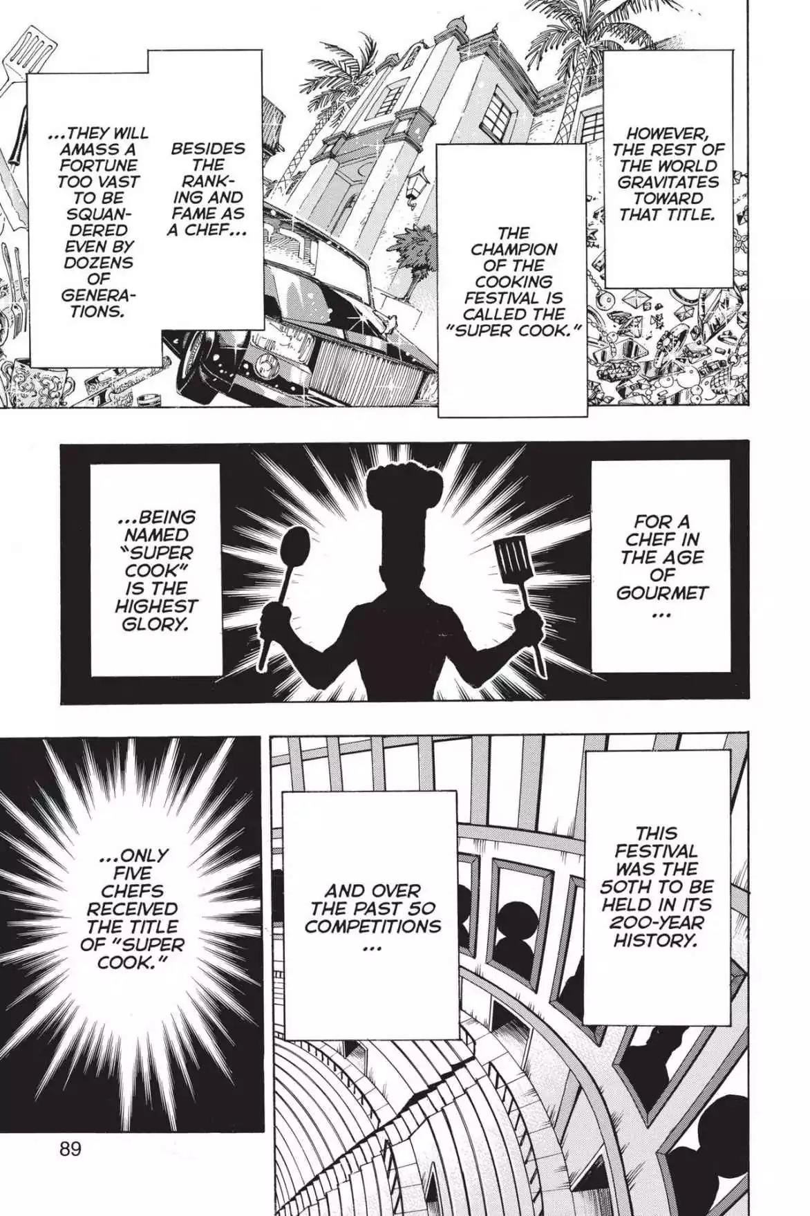 Toriko Chapter 212 page 3 - Chapter 212: Vol.24 Gourmet 212: Enter the Contenders!!
