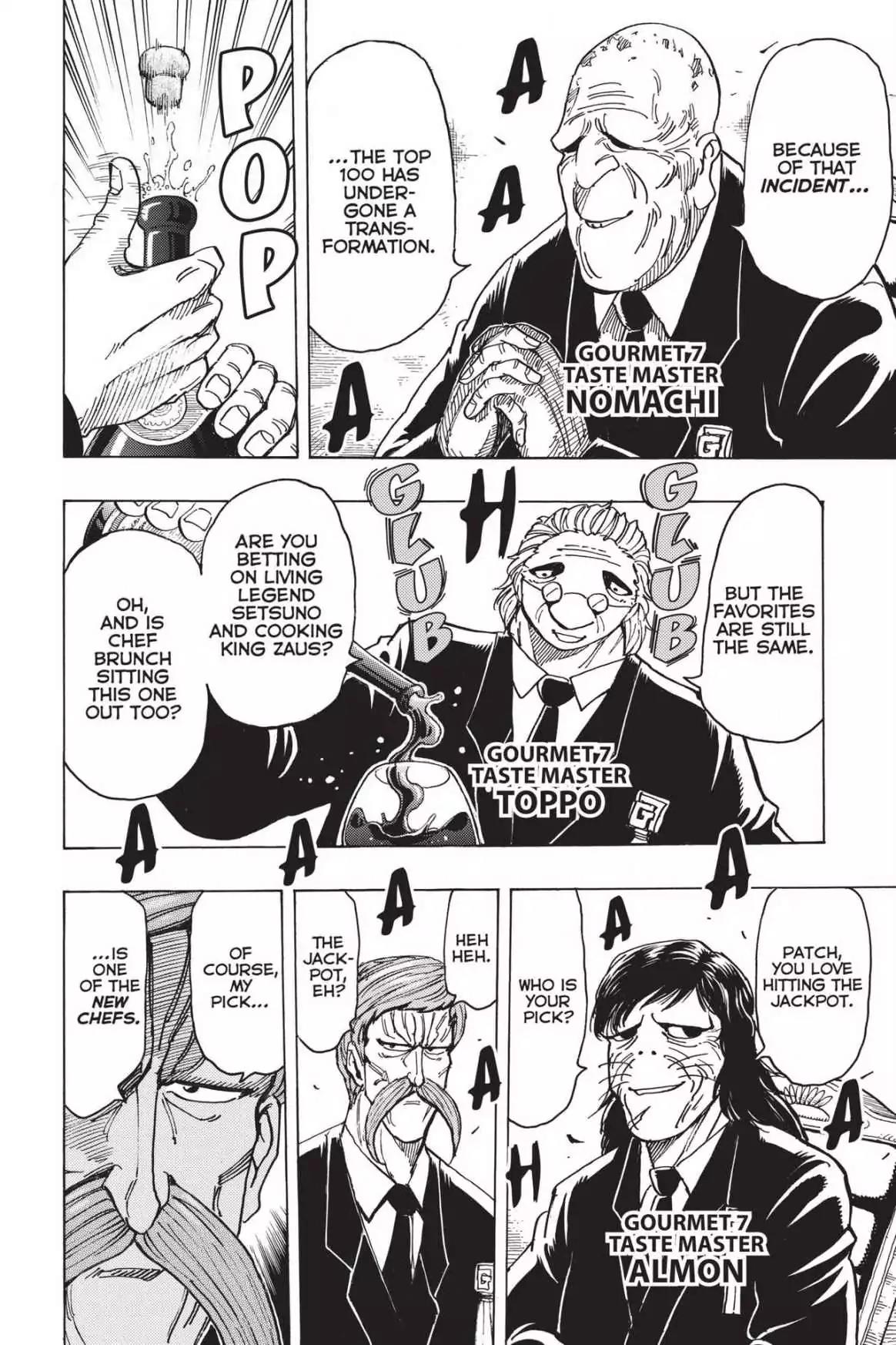 Toriko Chapter 213 page 14 - Chapter 213: Vol.24 Gourmet 213: The Preliminaries Begin!!
