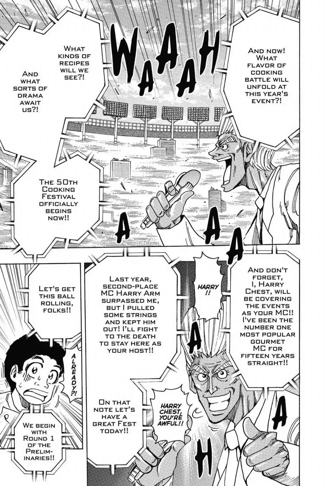 Toriko Chapter 213 page 15 - Chapter 213: Vol.24 Gourmet 213: The Preliminaries Begin!!