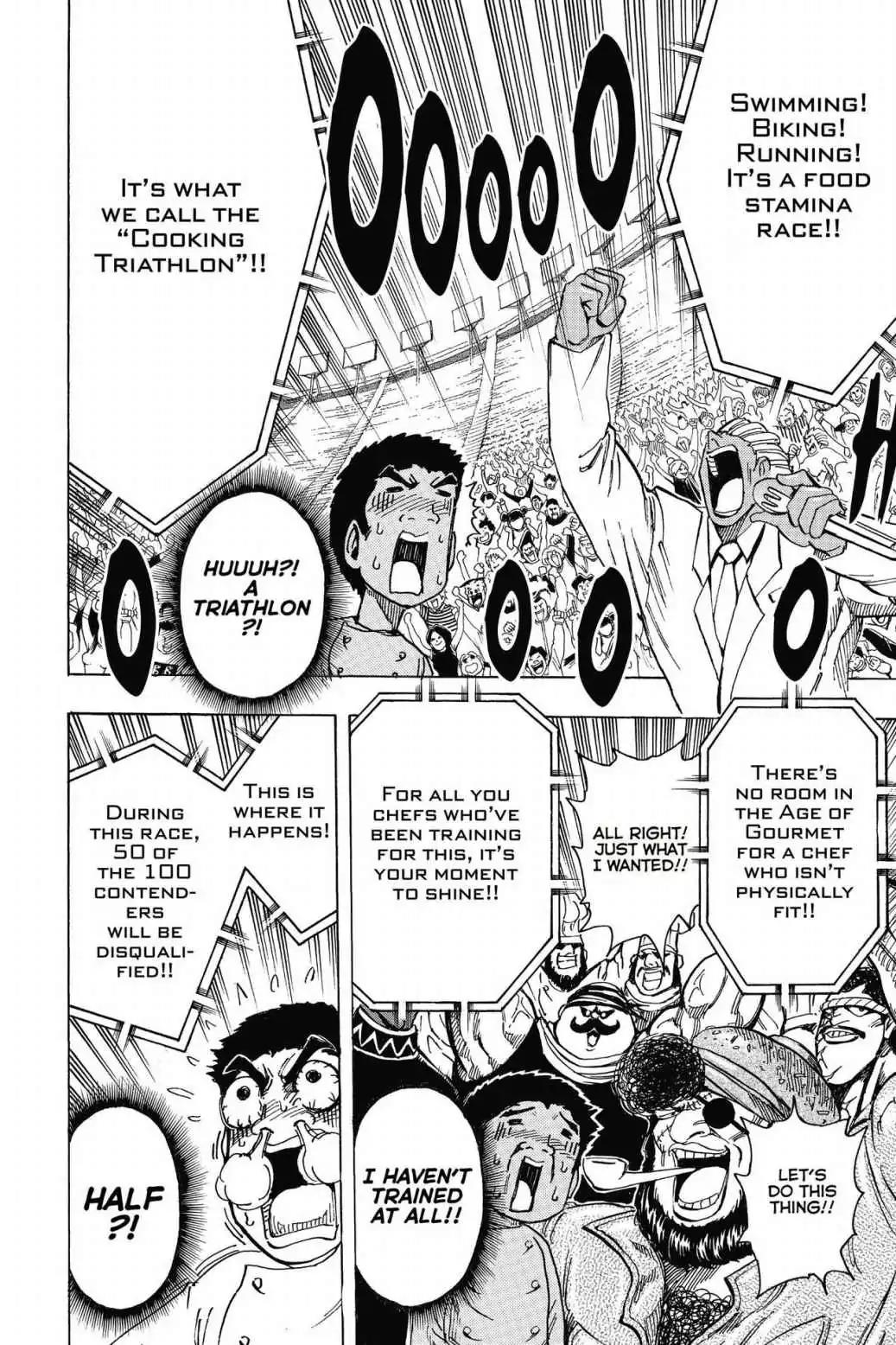 Toriko Chapter 213 page 16 - Chapter 213: Vol.24 Gourmet 213: The Preliminaries Begin!!
