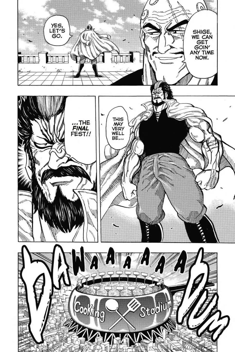 Toriko Chapter 213 page 4 - Chapter 213: Vol.24 Gourmet 213: The Preliminaries Begin!!