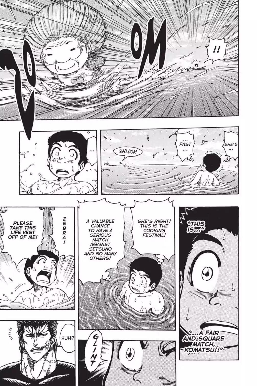 Toriko Chapter 214 page 10 - Chapter 214: Vol.24 Gourmet 214: A Serious Match!!