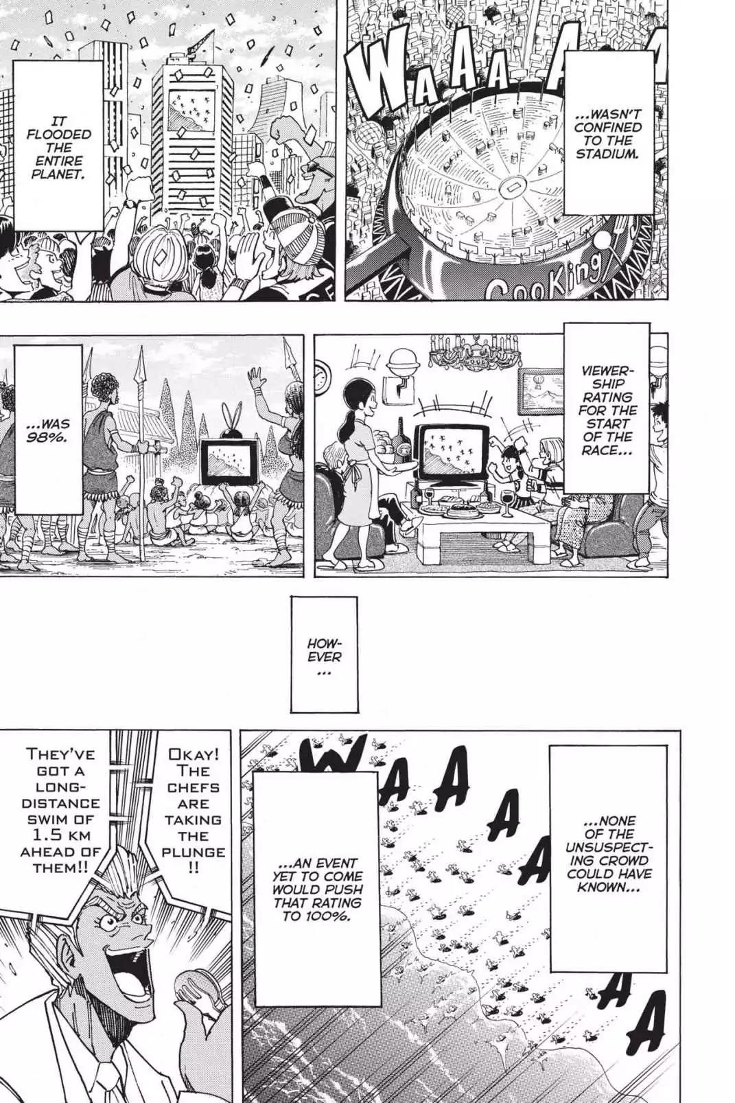 Toriko Chapter 214 page 4 - Chapter 214: Vol.24 Gourmet 214: A Serious Match!!