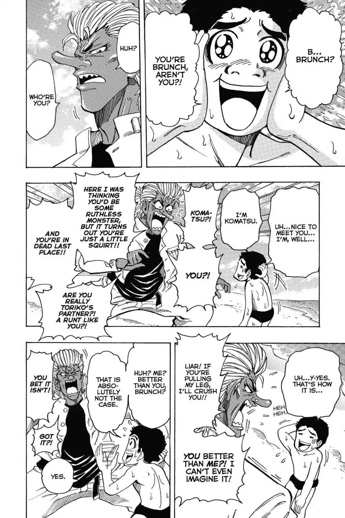 Toriko Chapter 215 page 12 - Chapter 215: Vol.24 Gourmet 215: Meet Brunch!!
