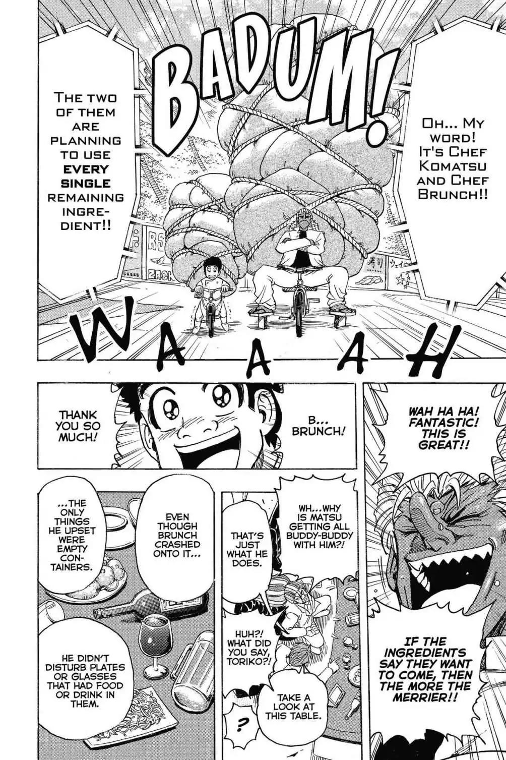Toriko Chapter 215 page 16 - Chapter 215: Vol.24 Gourmet 215: Meet Brunch!!