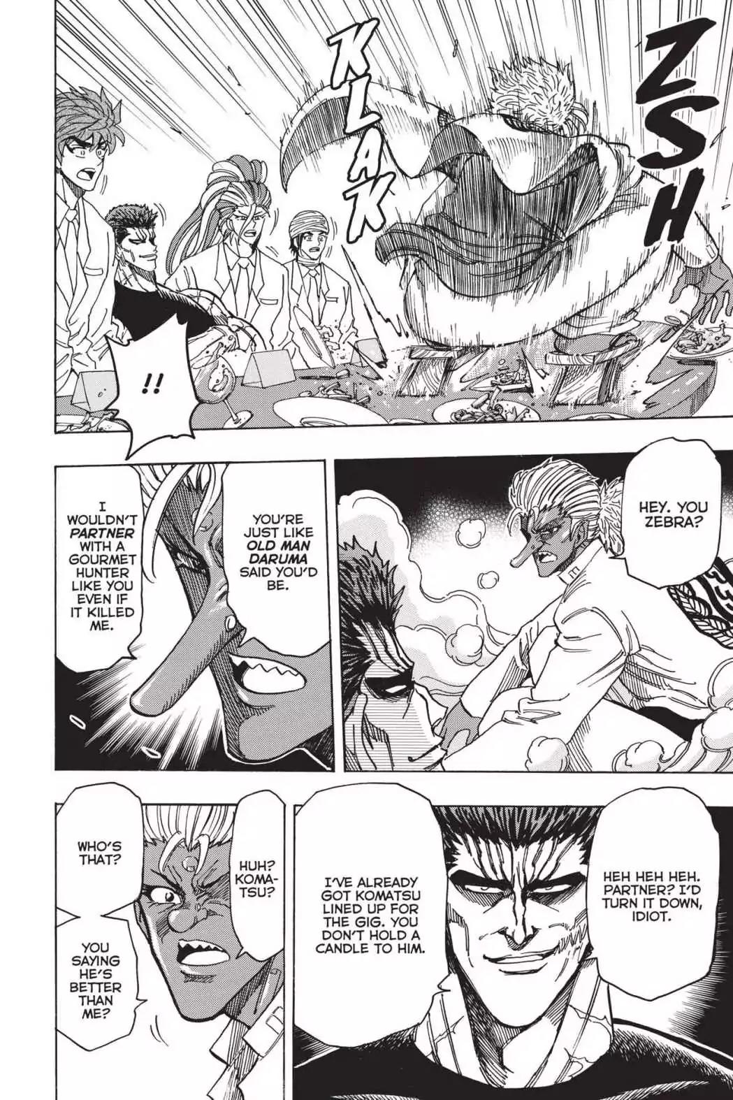 Toriko Chapter 215 page 6 - Chapter 215: Vol.24 Gourmet 215: Meet Brunch!!