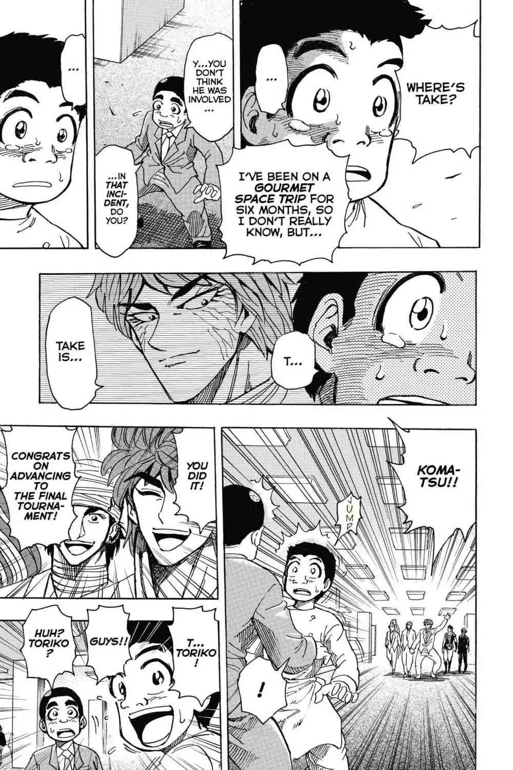 Toriko Chapter 217 page 11 - Chapter 217: Vol.25 Gourmet 217: Trumpet of War!!