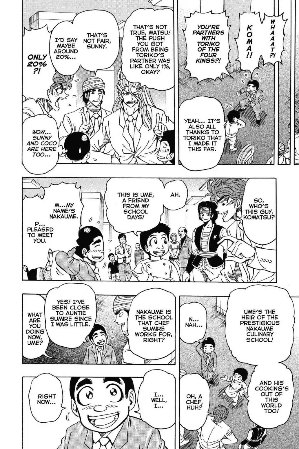 Toriko Chapter 217 page 12 - Chapter 217: Vol.25 Gourmet 217: Trumpet of War!!