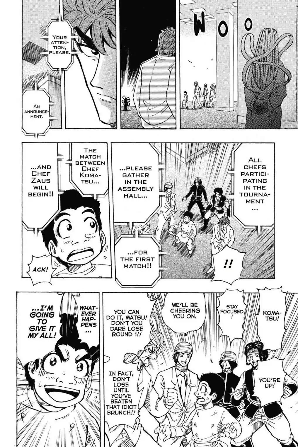Toriko Chapter 217 page 14 - Chapter 217: Vol.25 Gourmet 217: Trumpet of War!!