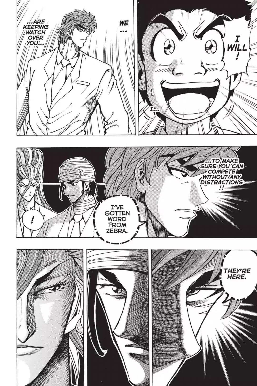 Toriko Chapter 217 page 16 - Chapter 217: Vol.25 Gourmet 217: Trumpet of War!!