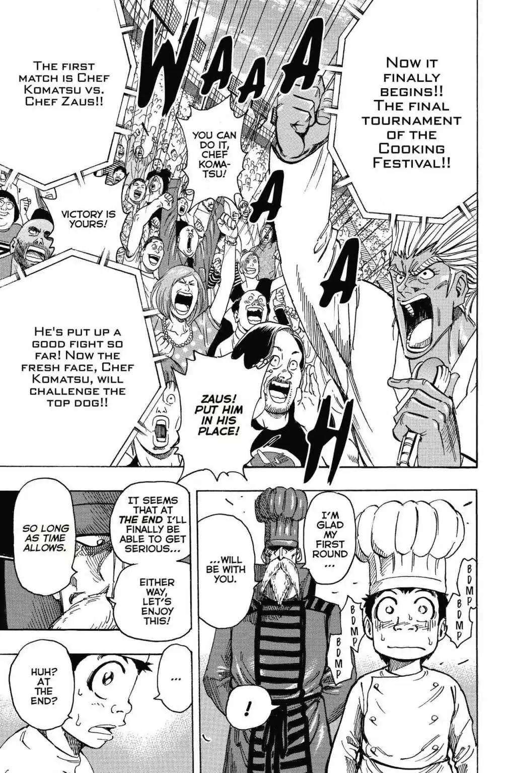 Toriko Chapter 217 page 17 - Chapter 217: Vol.25 Gourmet 217: Trumpet of War!!