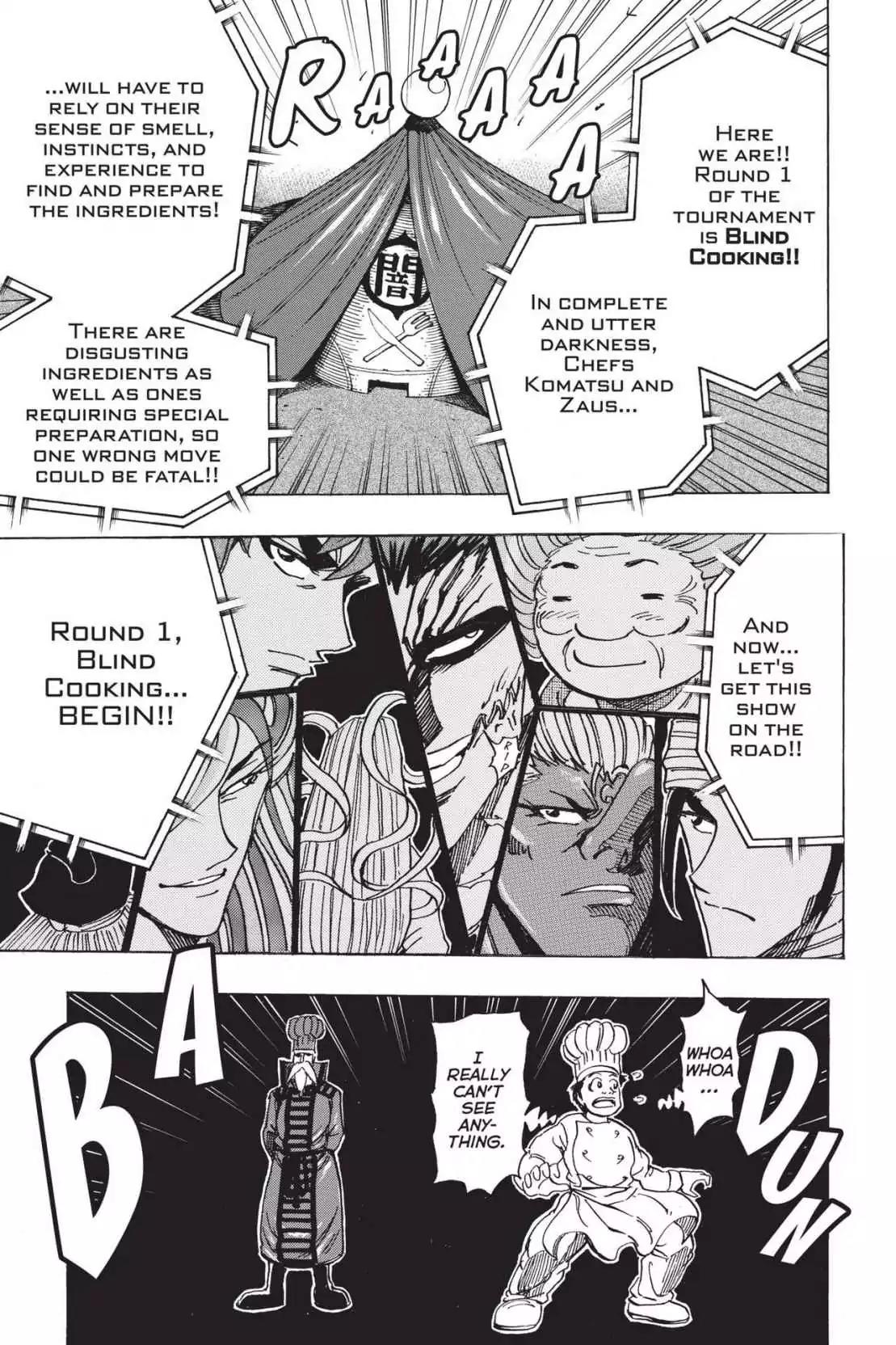 Toriko Chapter 217 page 19 - Chapter 217: Vol.25 Gourmet 217: Trumpet of War!!