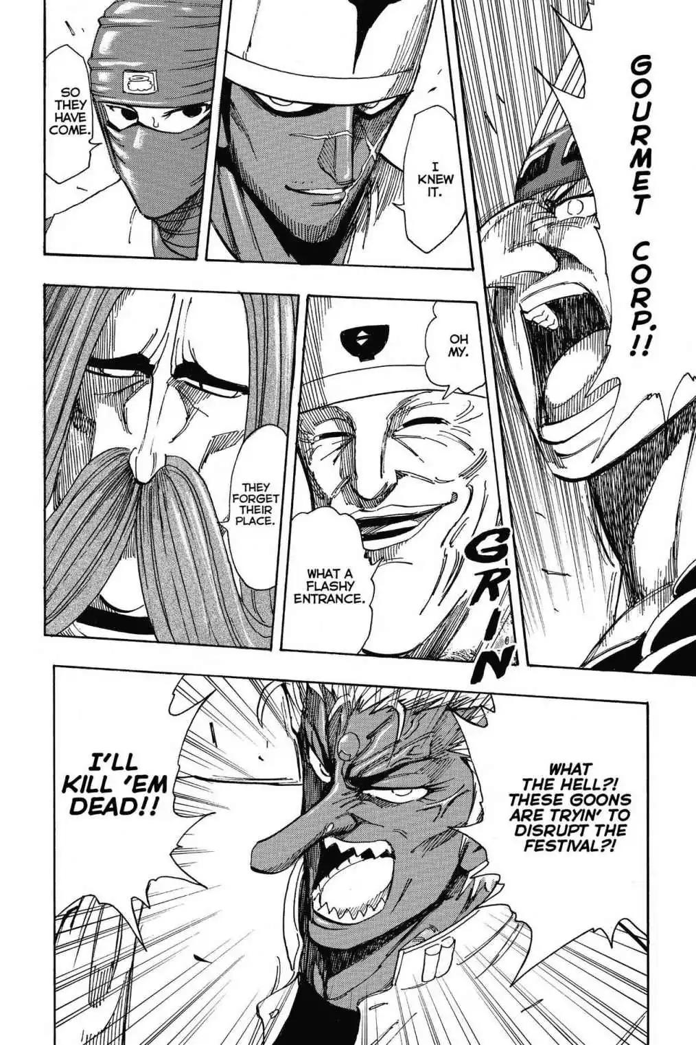 Toriko Chapter 218 page 13 - Chapter 218: Vol.25 Gourmet 218: Gourmet Corp. Invasion!!