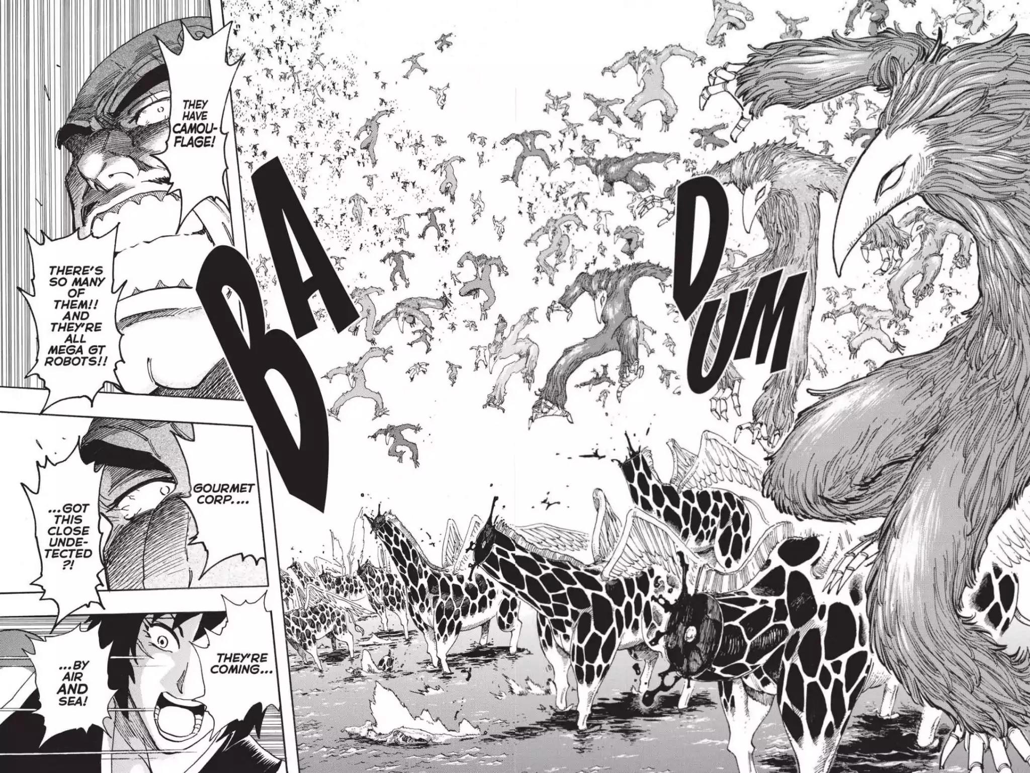 Toriko Chapter 218 page 2 - Chapter 218: Vol.25 Gourmet 218: Gourmet Corp. Invasion!!