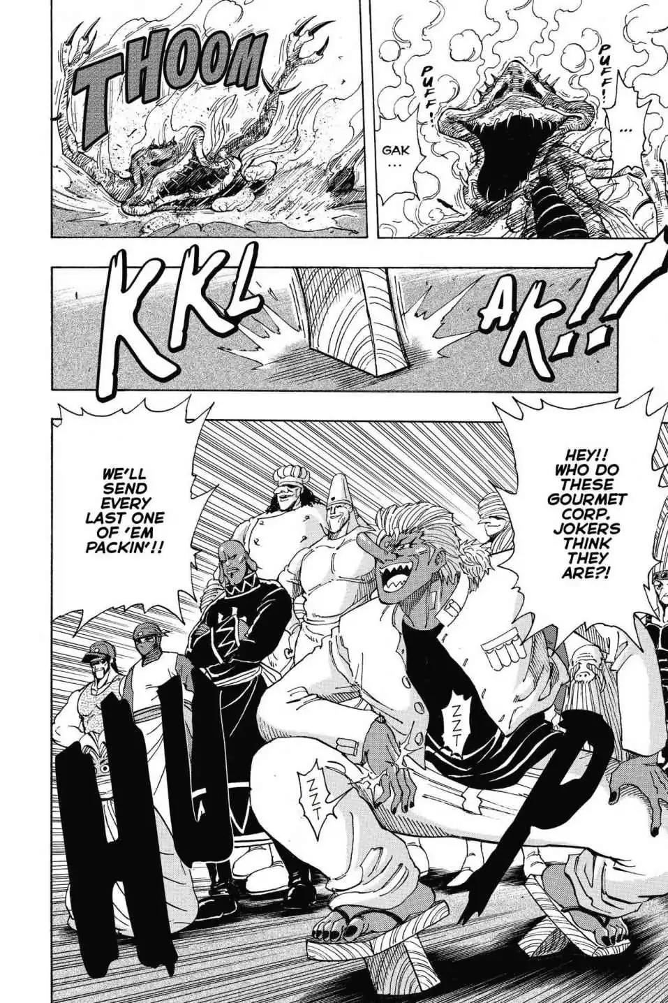 Toriko Chapter 219 page 17 - Chapter 219: Vol.25 Gourmet 219: The Battle Begins!!