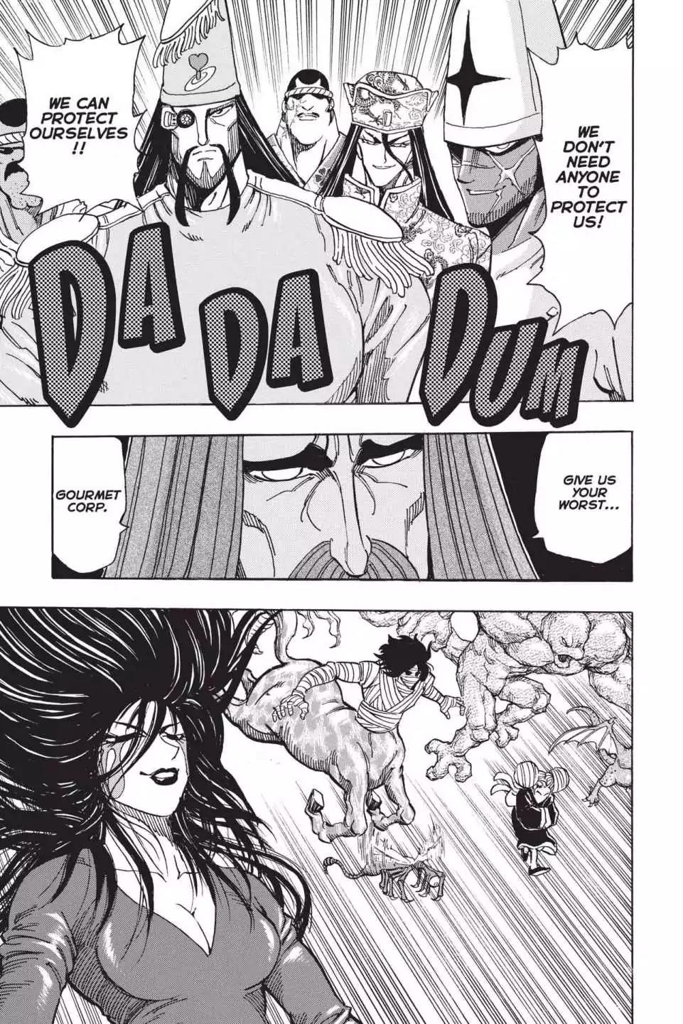 Toriko Chapter 219 page 18 - Chapter 219: Vol.25 Gourmet 219: The Battle Begins!!