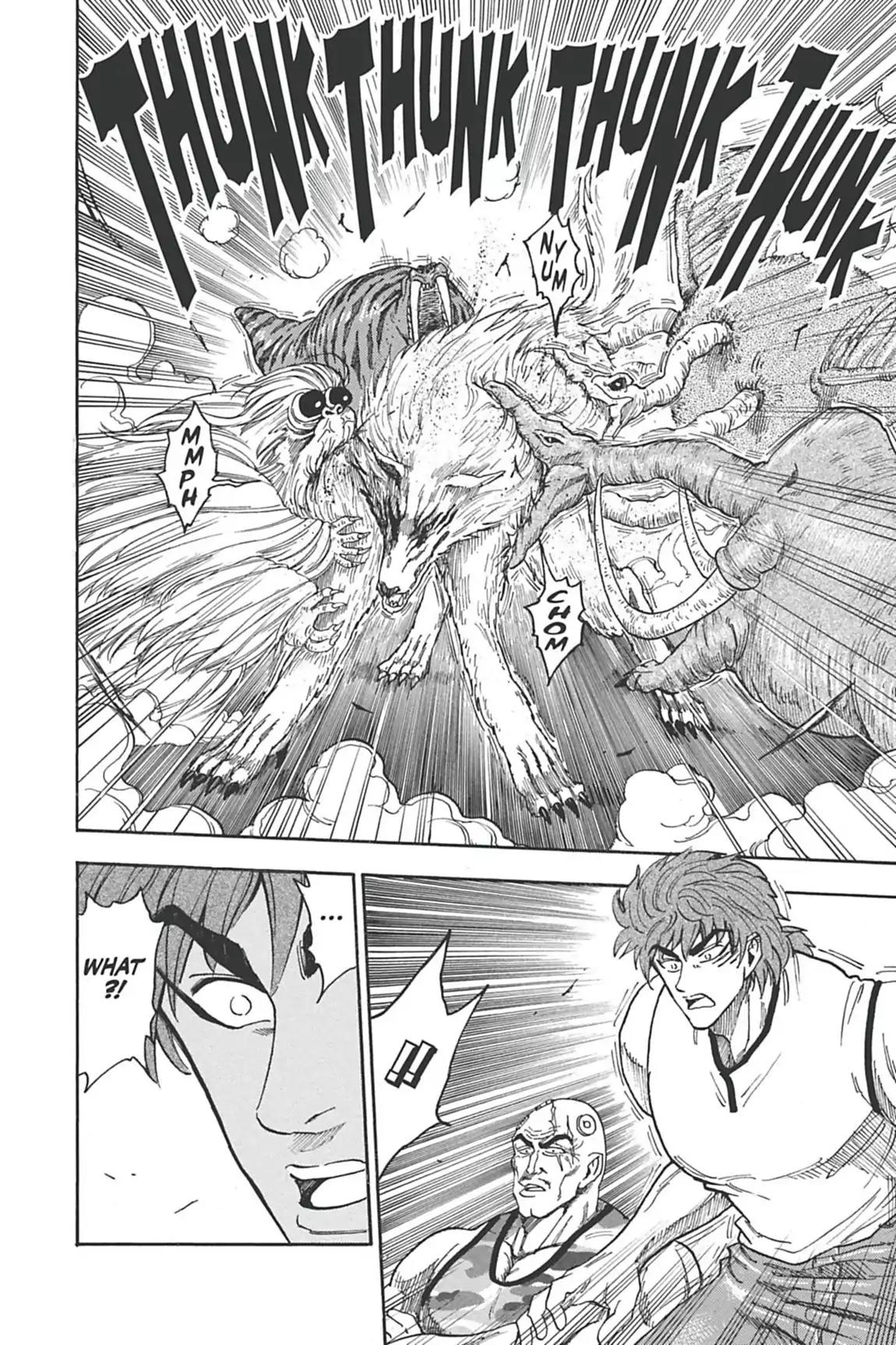 Toriko Chapter 22 page 12 - Chapter 22: Vol.3 Gourmet 22: The Battle Wolf!!