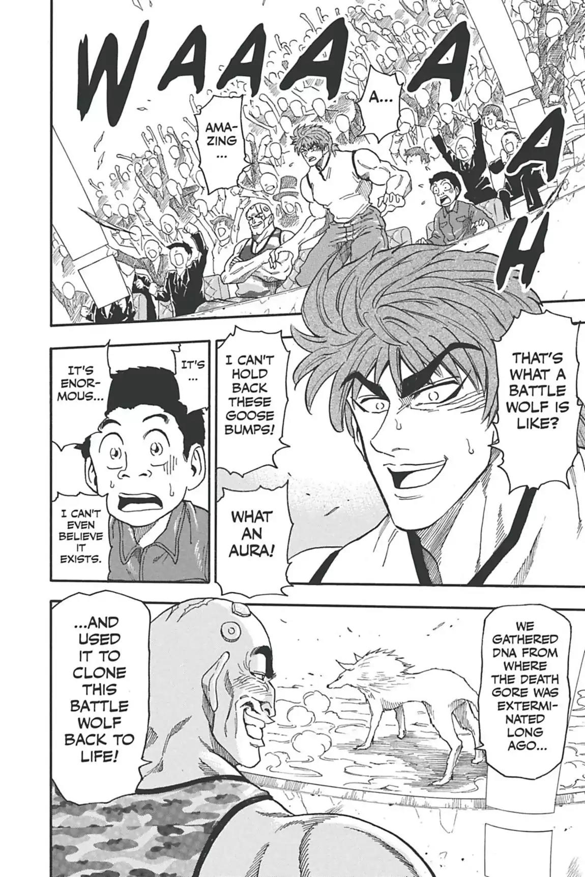 Toriko Chapter 22 page 6 - Chapter 22: Vol.3 Gourmet 22: The Battle Wolf!!