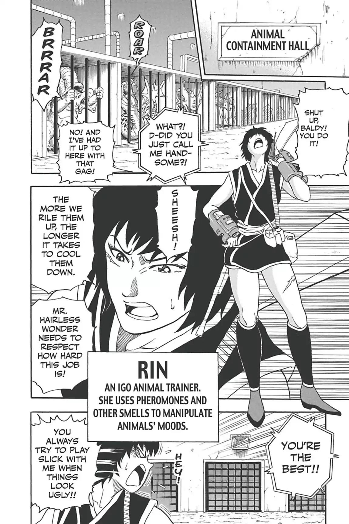 Toriko Chapter 22 page 8 - Chapter 22: Vol.3 Gourmet 22: The Battle Wolf!!