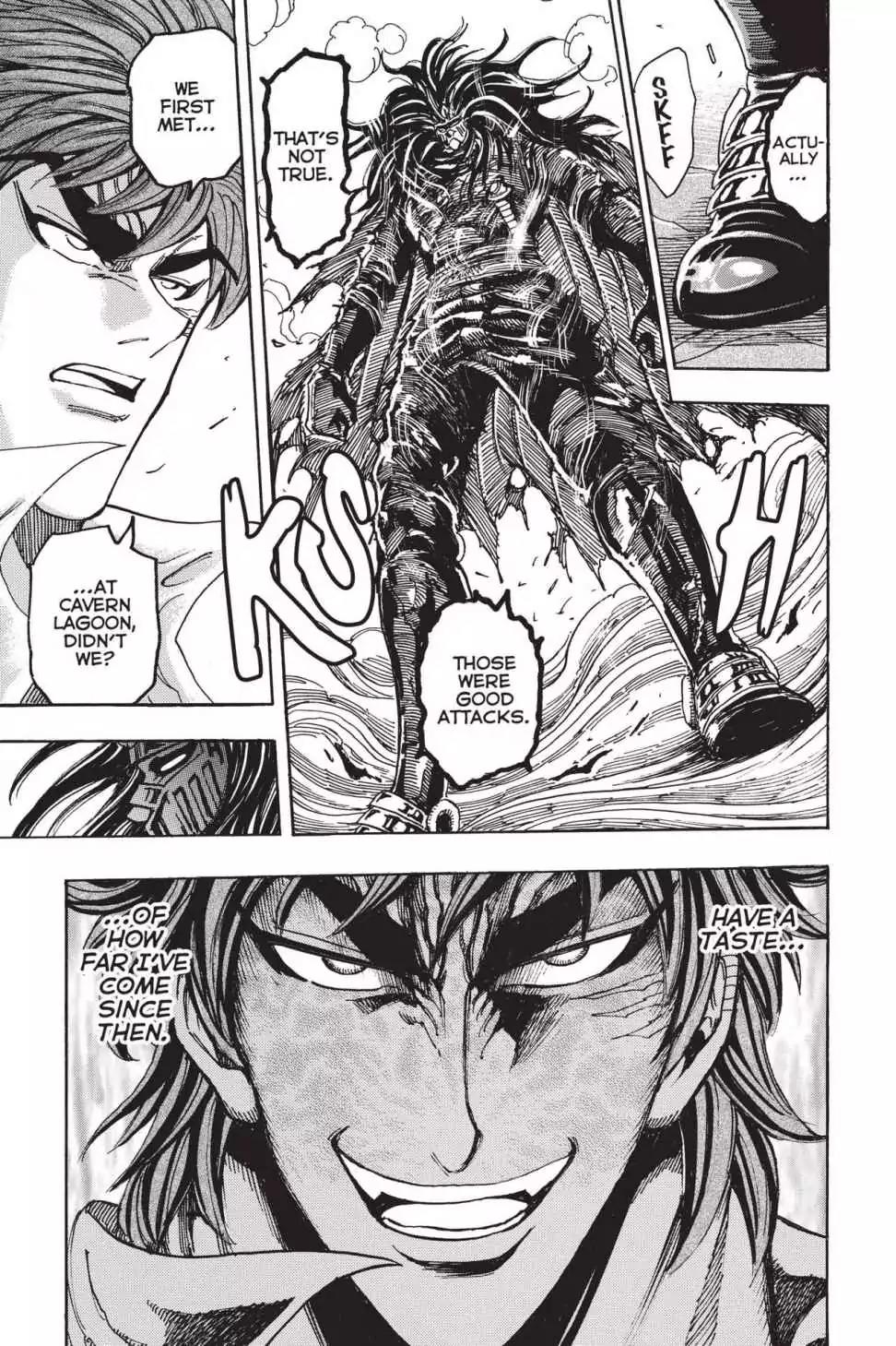 Toriko Chapter 220 page 5 - Chapter 220: Vol.25 Gourmet 220: Battle Between Beasts!!