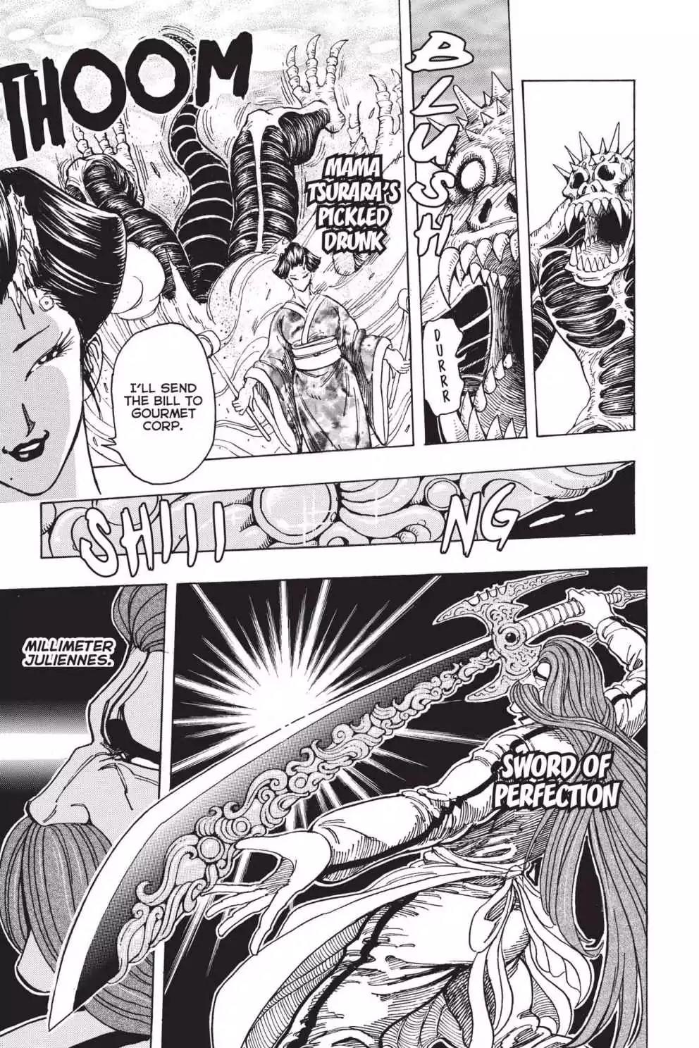 Toriko Chapter 221 page 11 - Chapter 221: Vol.25 Gourmet 221: IGO vs. Gourmet Corp.!!