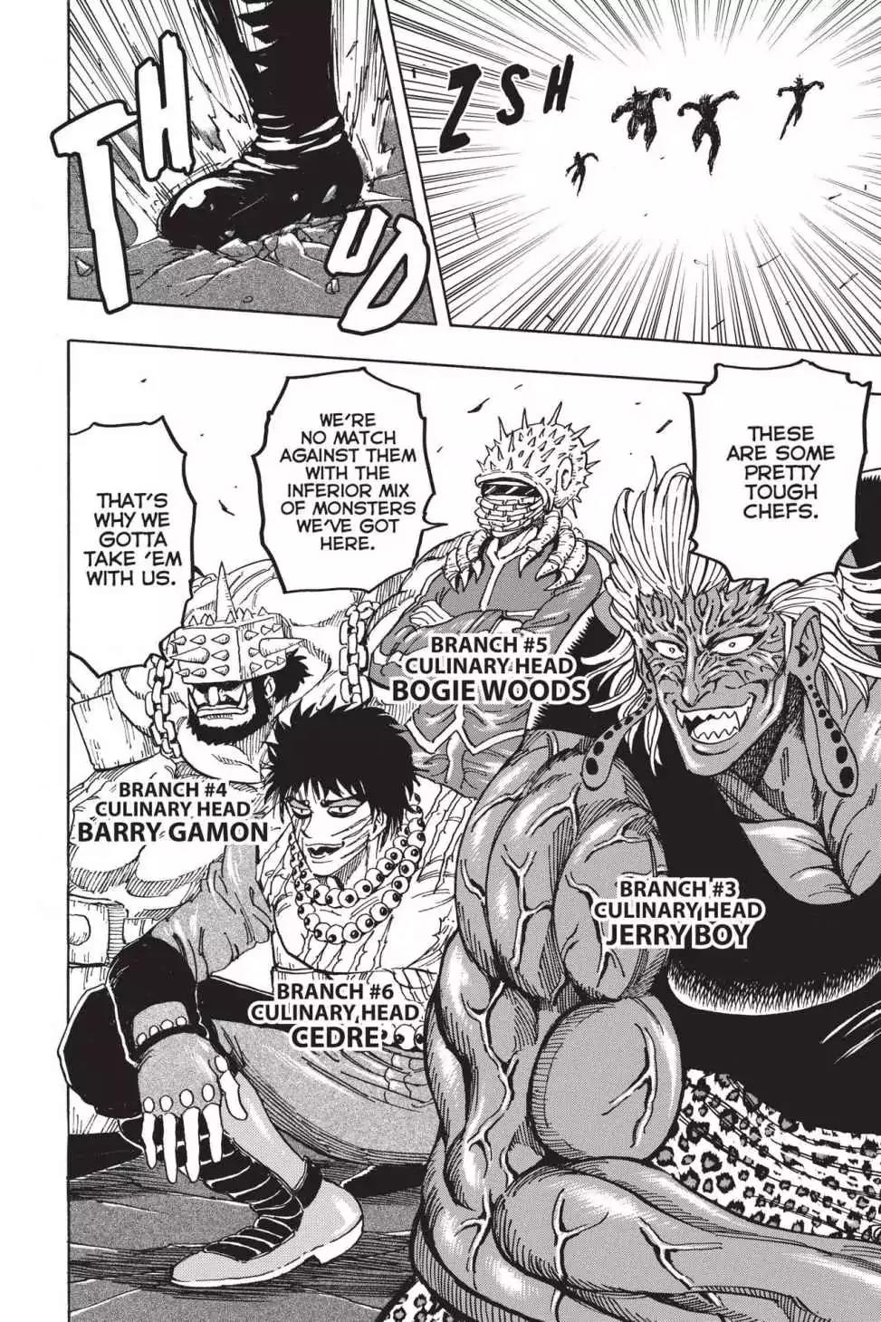 Toriko Chapter 221 page 16 - Chapter 221: Vol.25 Gourmet 221: IGO vs. Gourmet Corp.!!