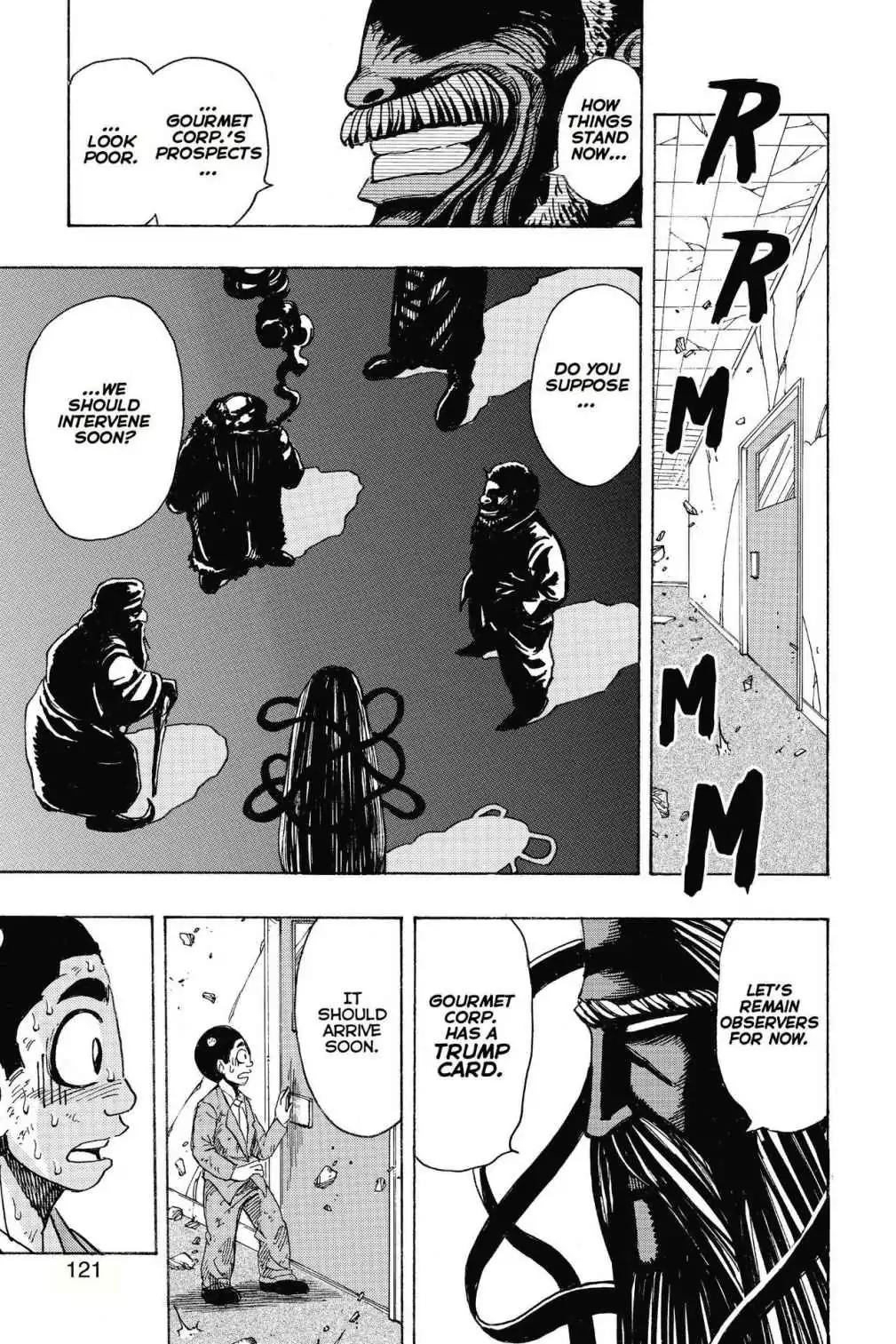 Toriko Chapter 222 page 13 - Chapter 222: Vol.25 Gourmet 222: Vile Trump Card!!