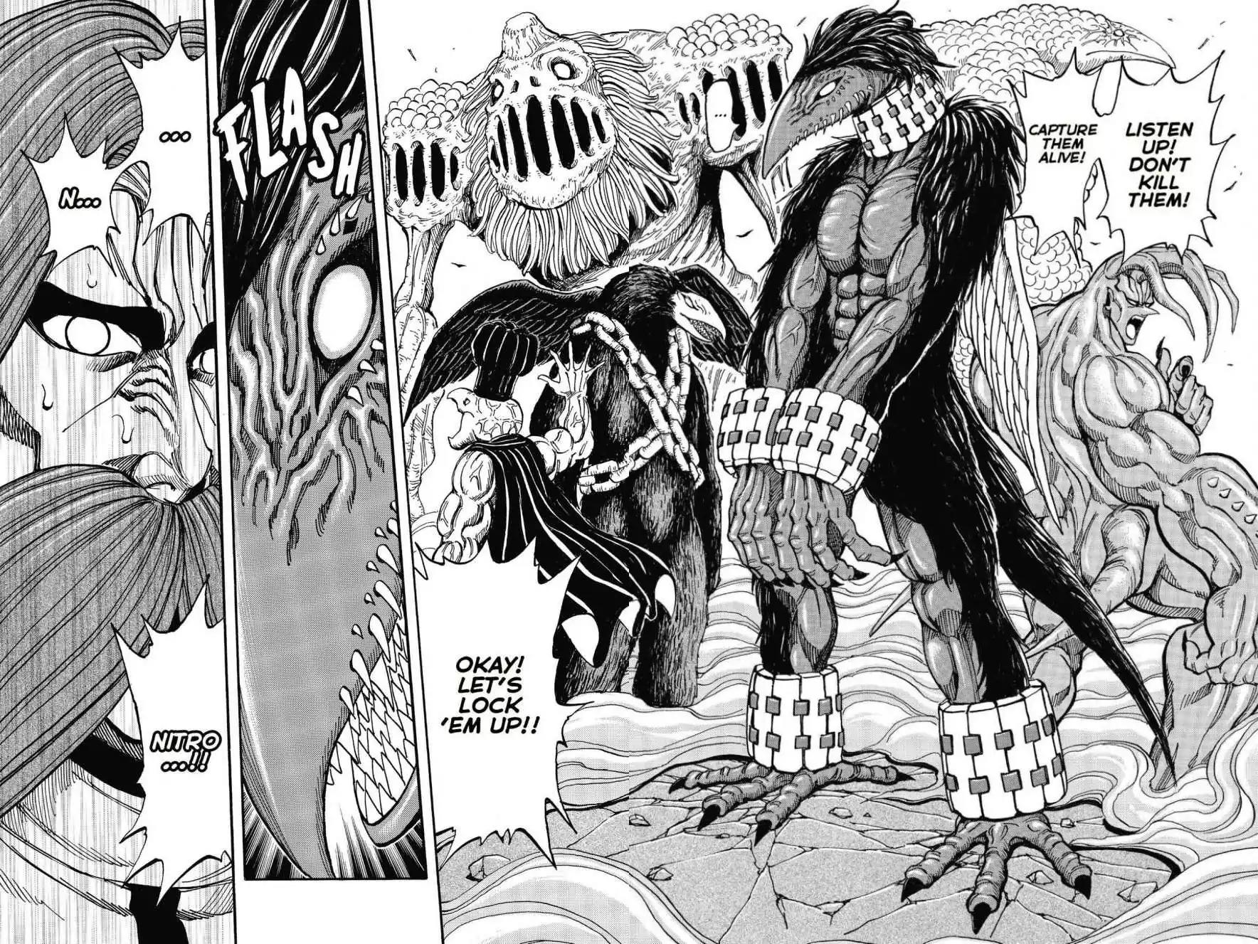 Toriko Chapter 222 page 16 - Chapter 222: Vol.25 Gourmet 222: Vile Trump Card!!