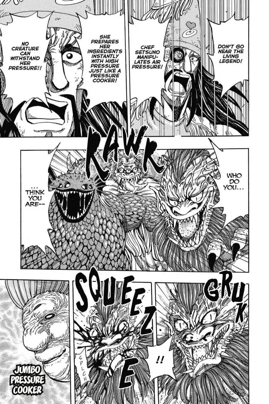 Toriko Chapter 222 page 4 - Chapter 222: Vol.25 Gourmet 222: Vile Trump Card!!