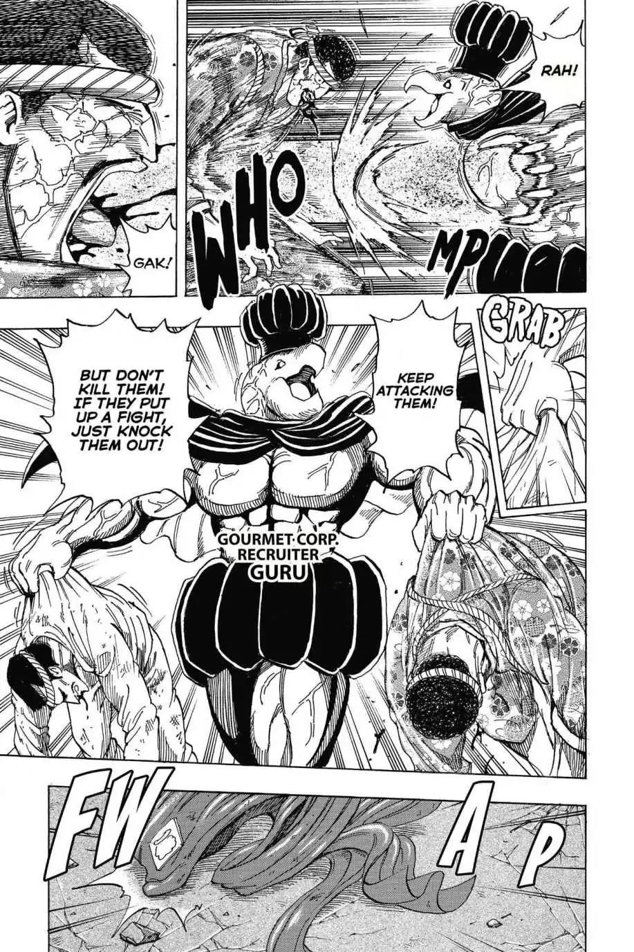 Toriko Chapter 223 page 12 - Chapter 223: Vol.25 Gourmet 223: Targeted Chefs!!