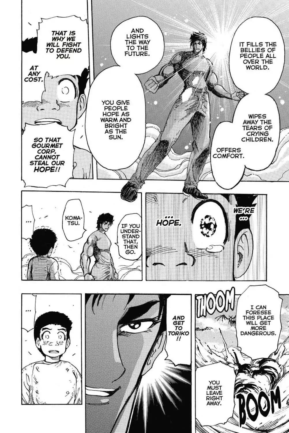 Toriko Chapter 224 page 10 - Chapter 224: Vol.25 Gourmet 224: The World's Hope!!
