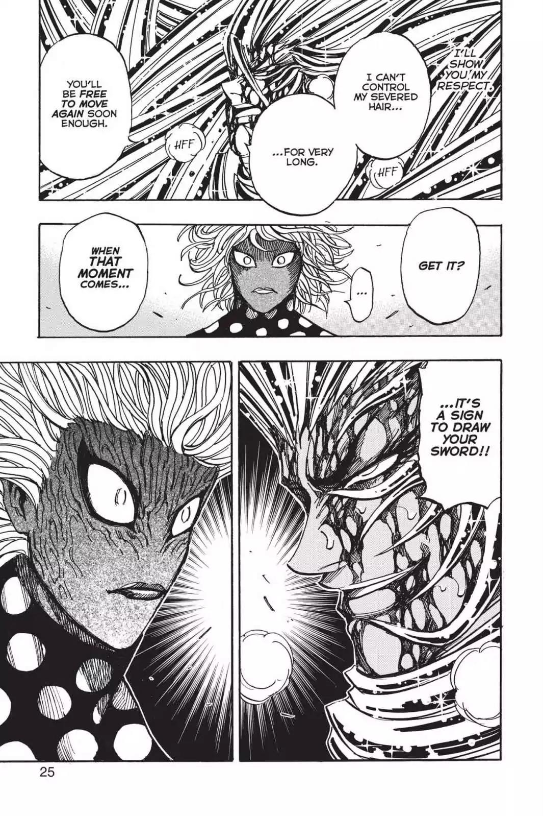 Toriko Chapter 226 page 25 - Chapter 226: Vol.26 Gourmet 226: Vs. Tommyrod!!