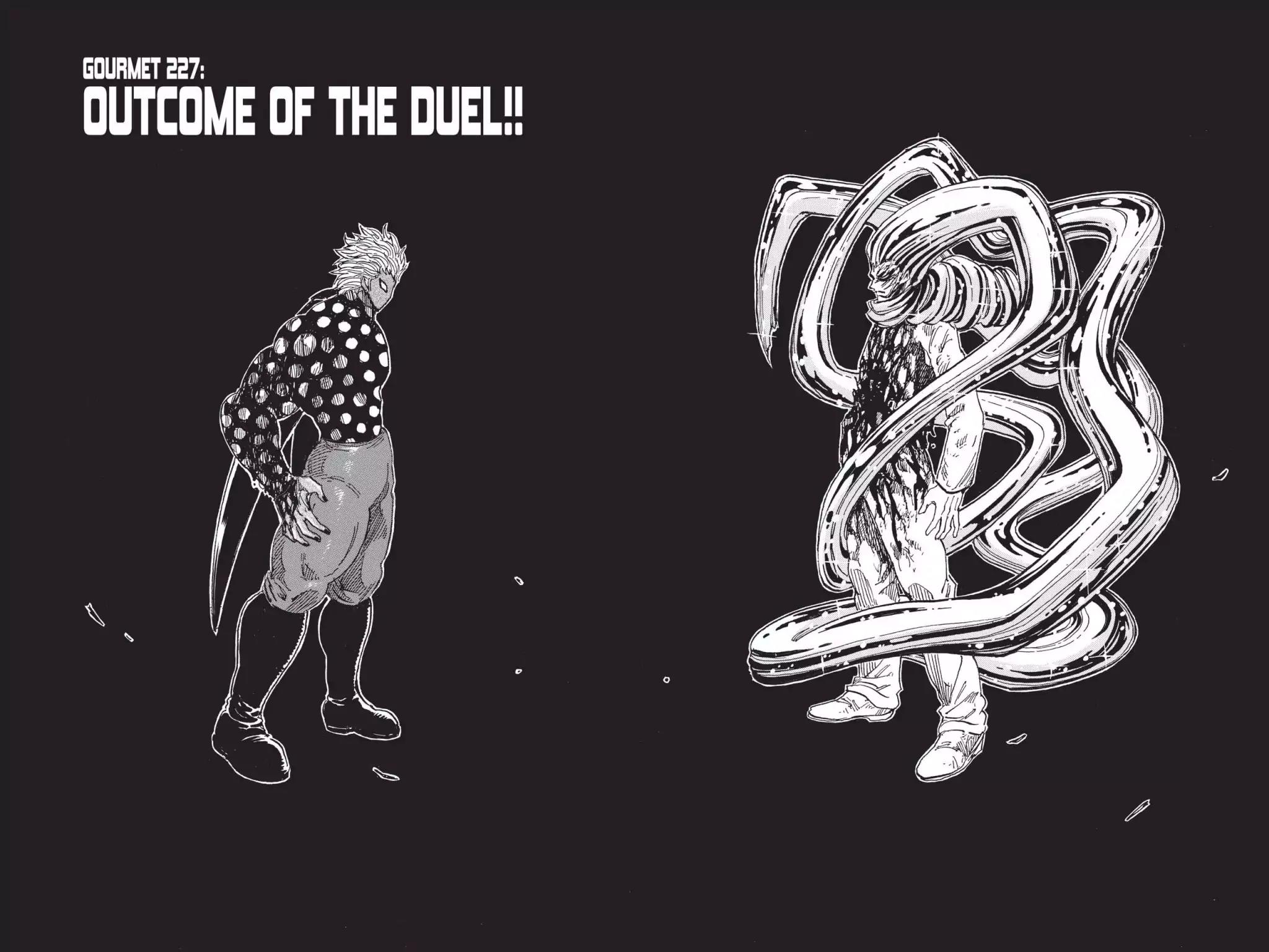 Toriko Chapter 227 page 2 - Chapter 227: Vol.26 Gourmet 227: Outcome of the Duel!!