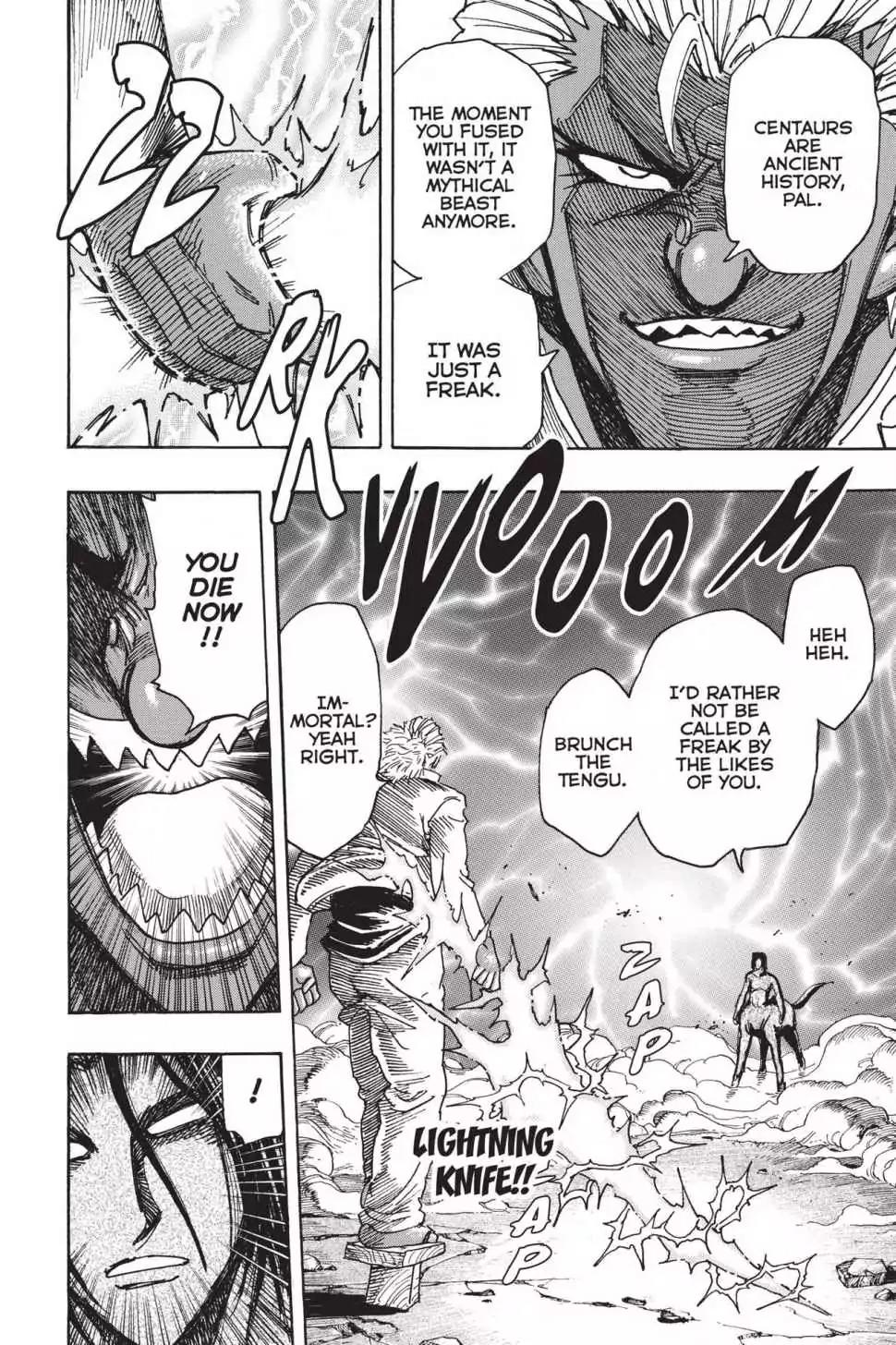 Toriko Chapter 228 page 10 - Chapter 228: Vol.26 Gourmet 228: Lightning!!