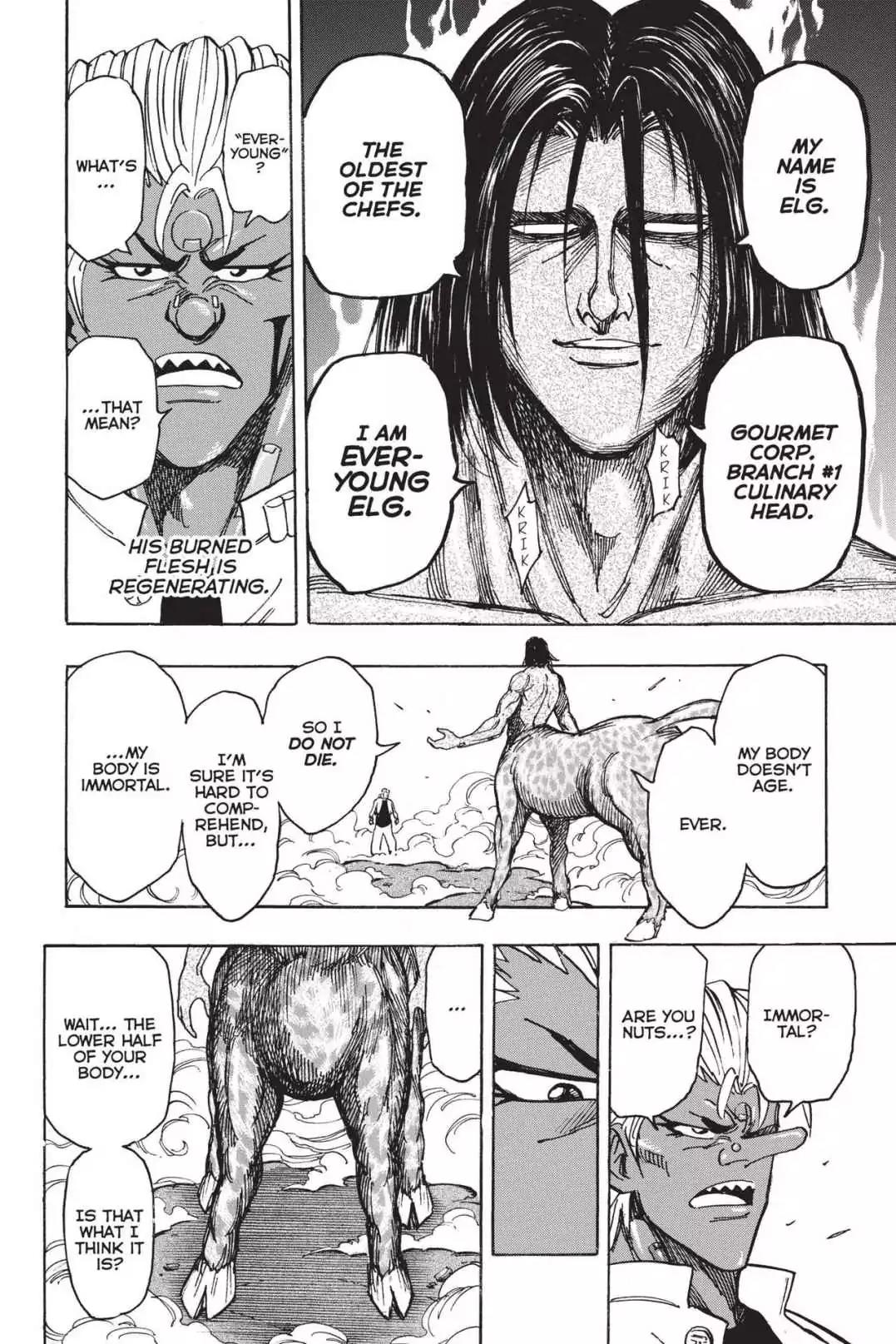 Toriko Chapter 228 page 8 - Chapter 228: Vol.26 Gourmet 228: Lightning!!