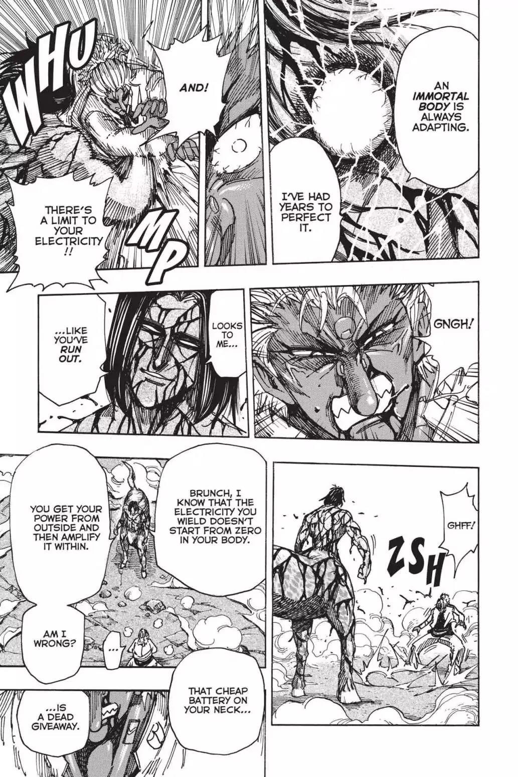 Toriko Chapter 229 page 11 - Chapter 229: Vol.26 Gourmet 229: Vs. the Immortal!!