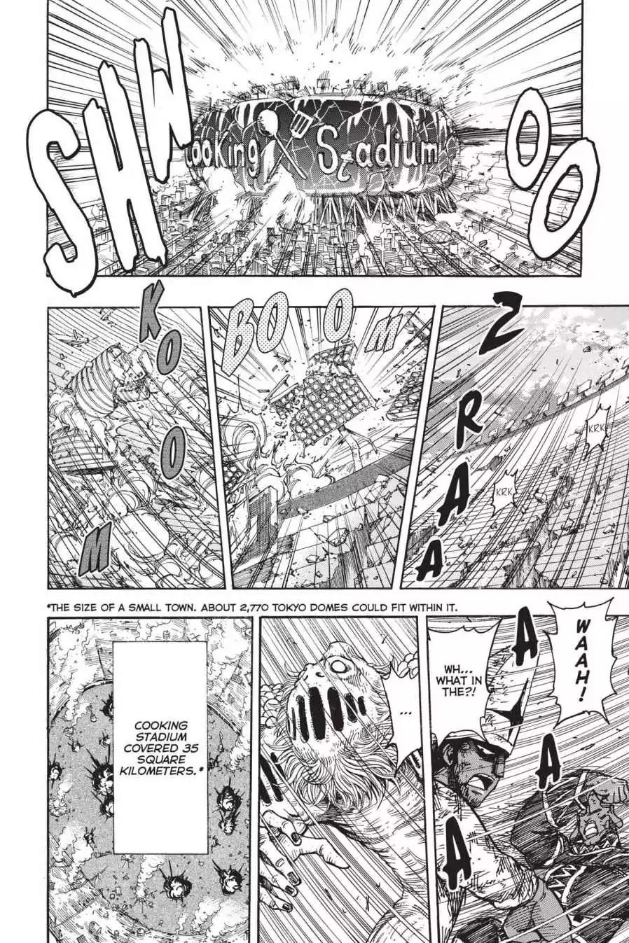 Toriko Chapter 231 page 12 - Chapter 231: Vol.26 Gourmet 231: Zebra Fights Back!!