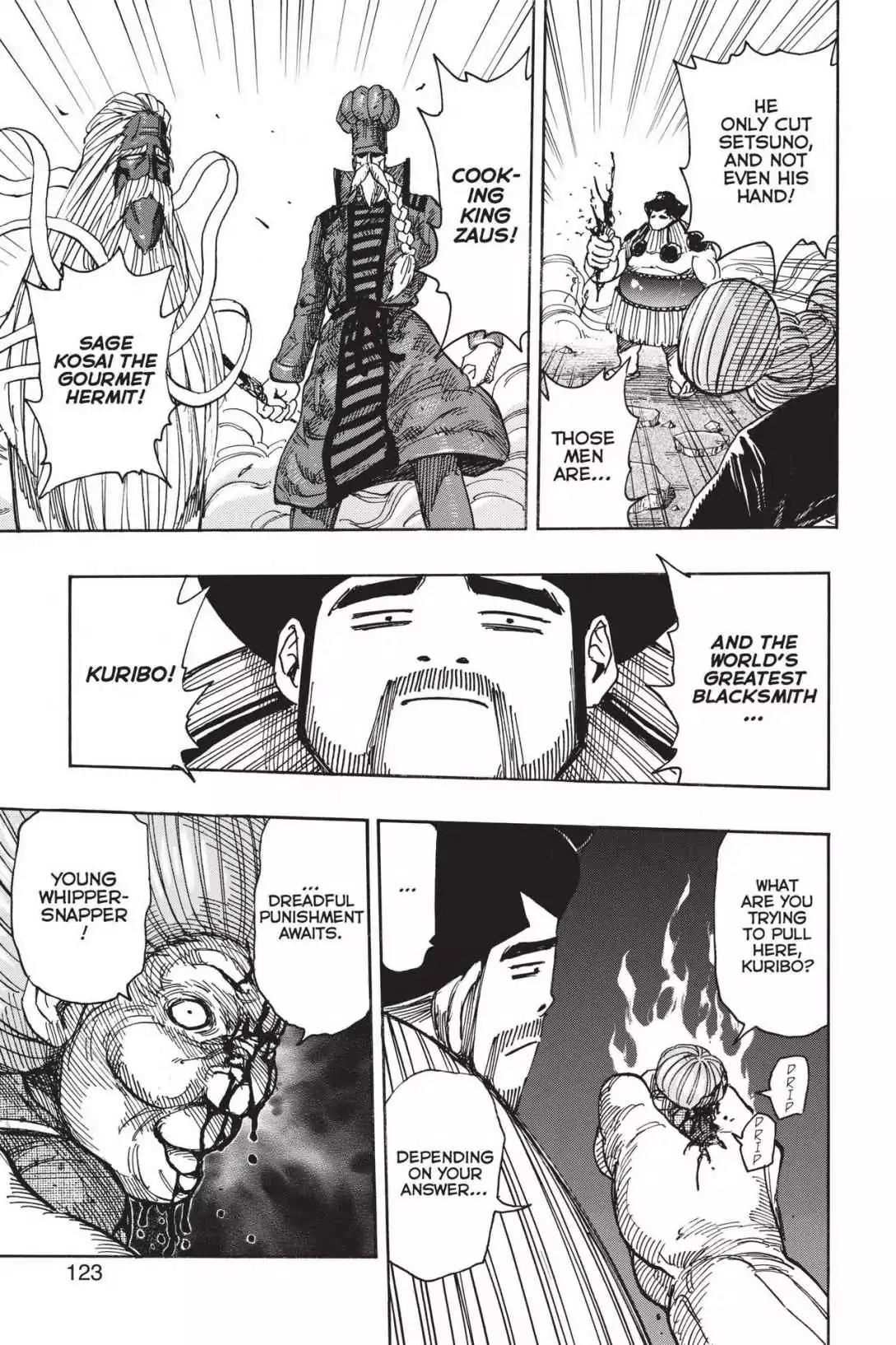 Toriko Chapter 231 page 19 - Chapter 231: Vol.26 Gourmet 231: Zebra Fights Back!!