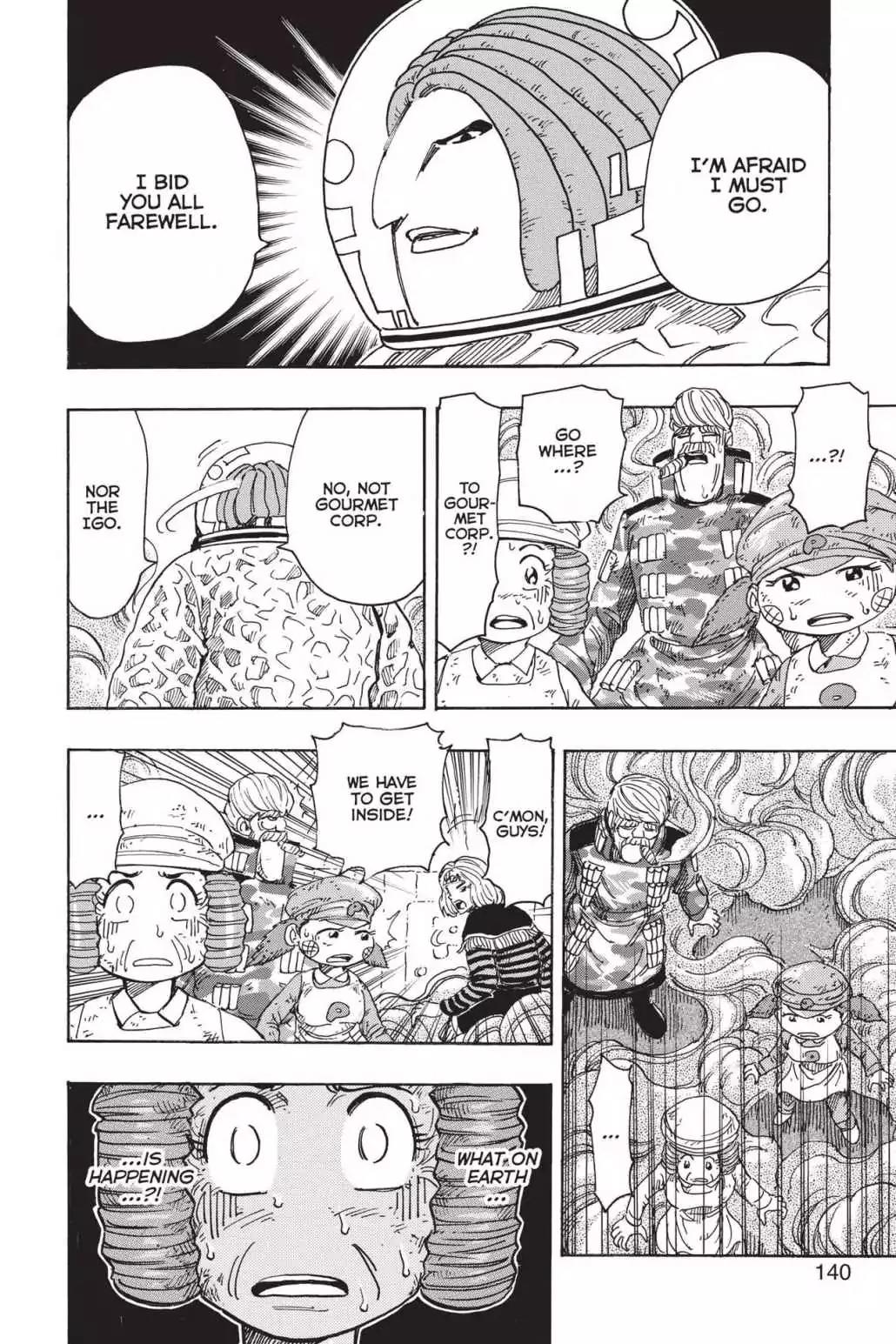 Toriko Chapter 232 page 16 - Chapter 232: Vol.26 Gourmet 232: Shifty Shadow!!