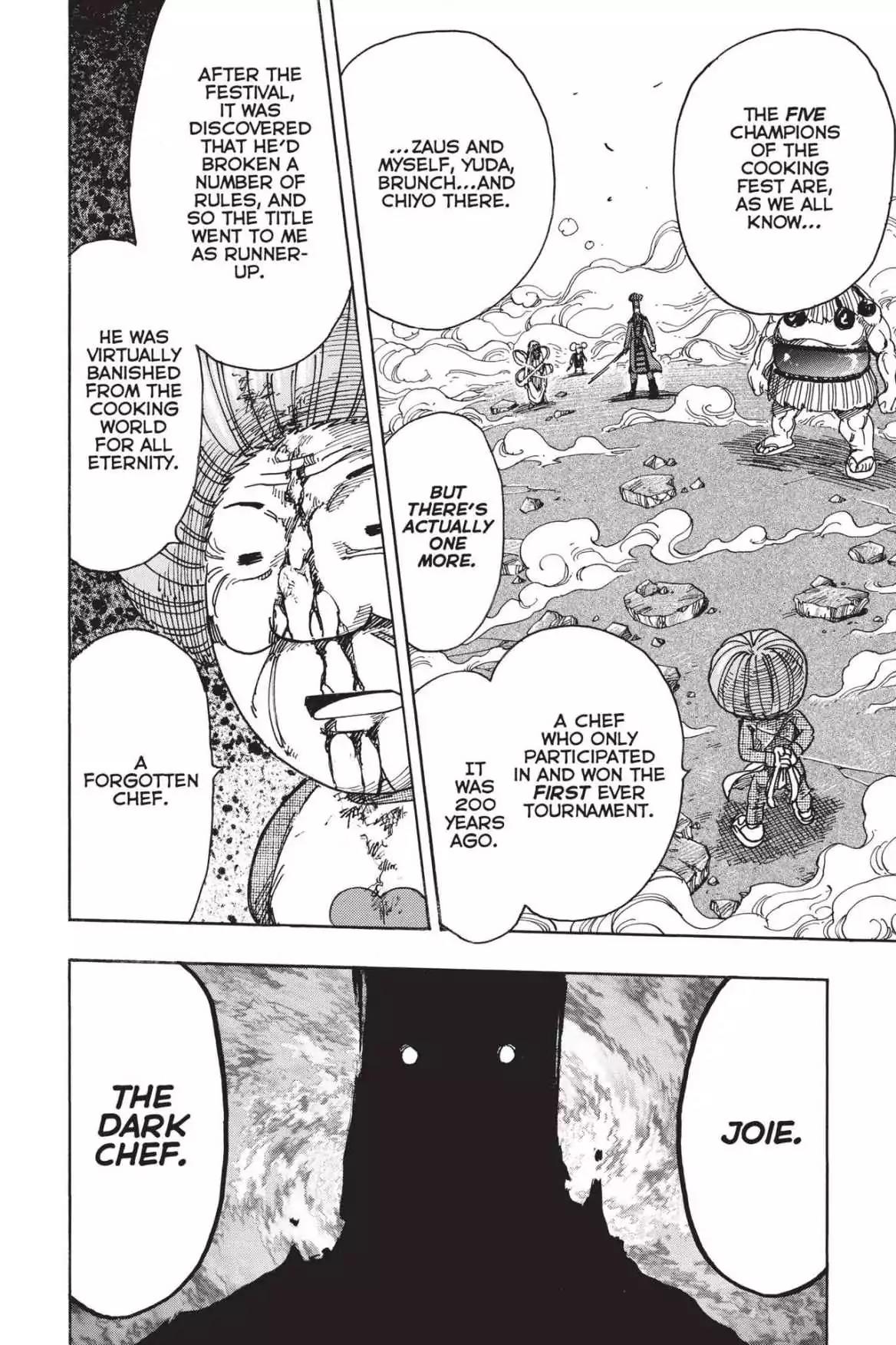 Toriko Chapter 232 page 6 - Chapter 232: Vol.26 Gourmet 232: Shifty Shadow!!