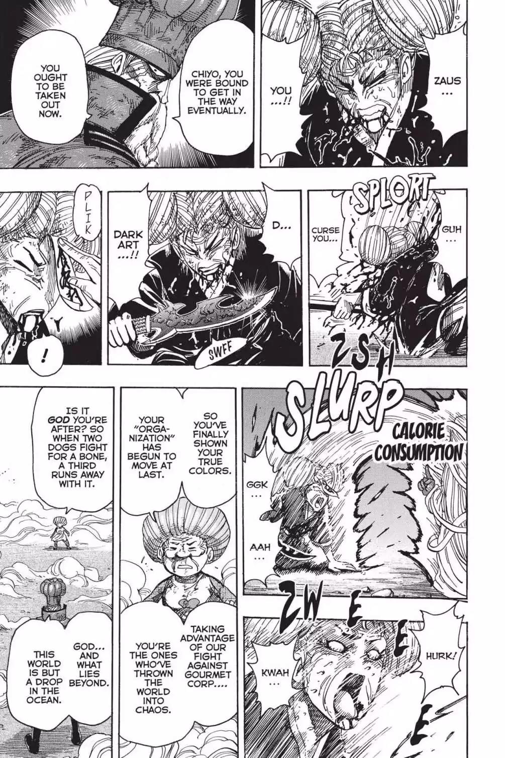 Toriko Chapter 232 page 9 - Chapter 232: Vol.26 Gourmet 232: Shifty Shadow!!