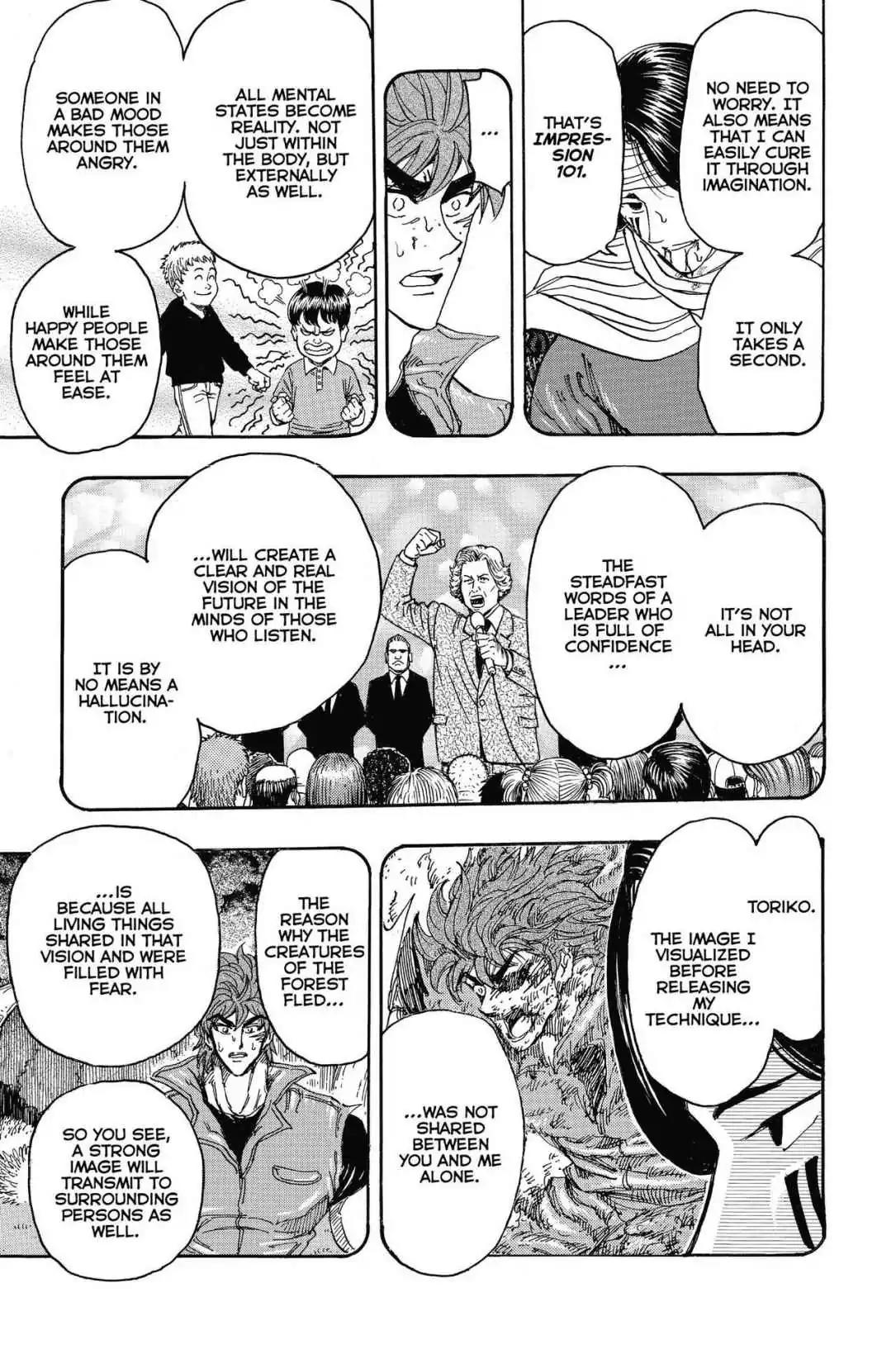 Toriko Chapter 235 page 20 - Chapter 235: Vol.27 Gourmet 235: Ultimate Impression!!